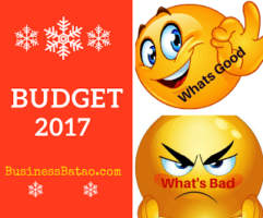 union budget India 2017