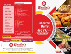 Shantilal's food business is providing amazing business opportunity with Shantilal's sweet shop, shantilal's family restaurent, and bakery business opportunity