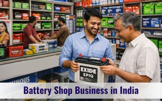 Battery Shop Business in India
