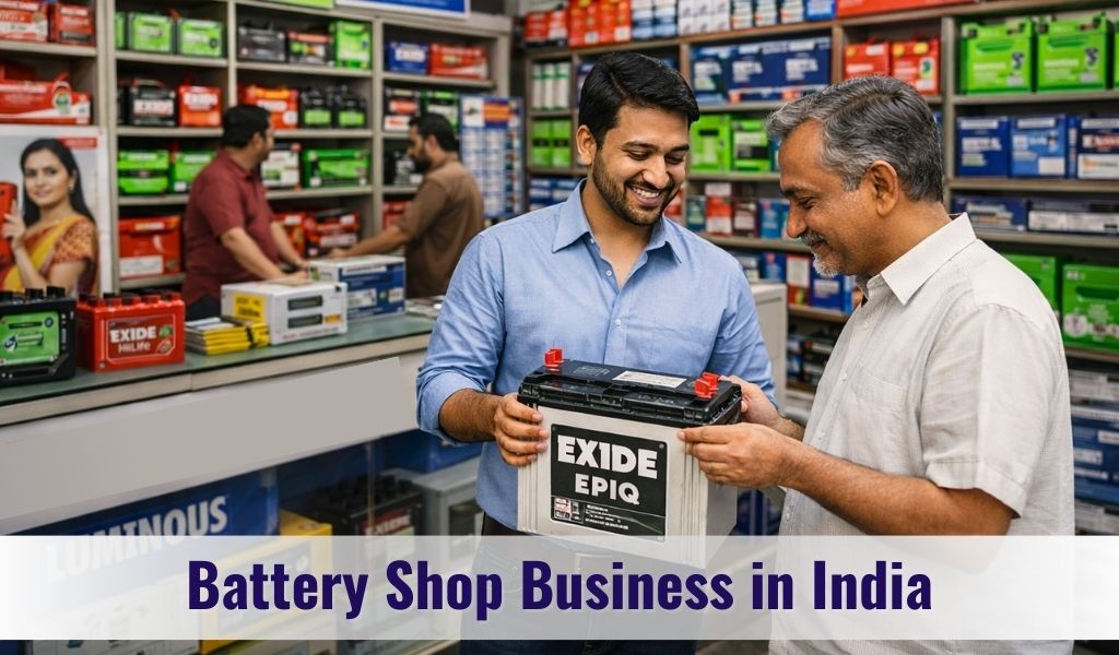 Battery Shop Business in India