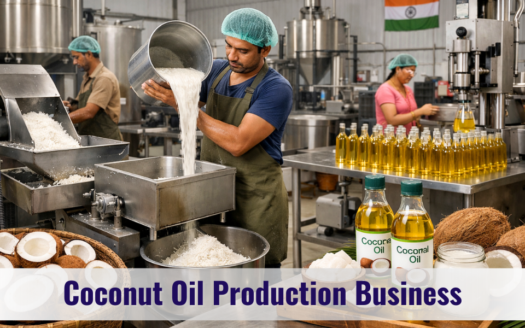 Coconut Oil Production Business in India