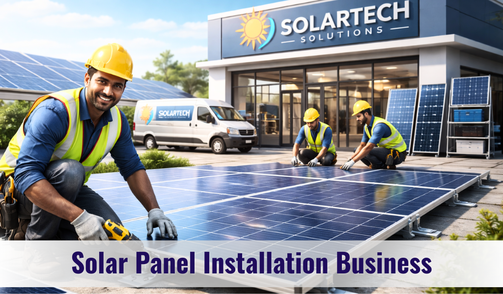 Solar Panel Installation Business in India