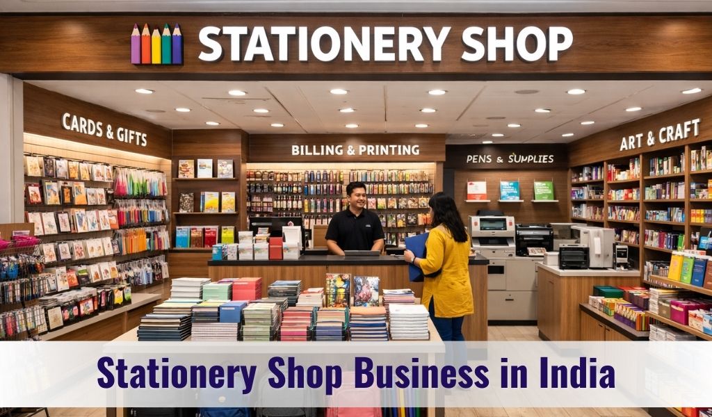 Stationery Shop Business in India