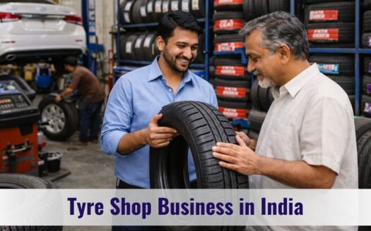 Tyre Shop Business in India