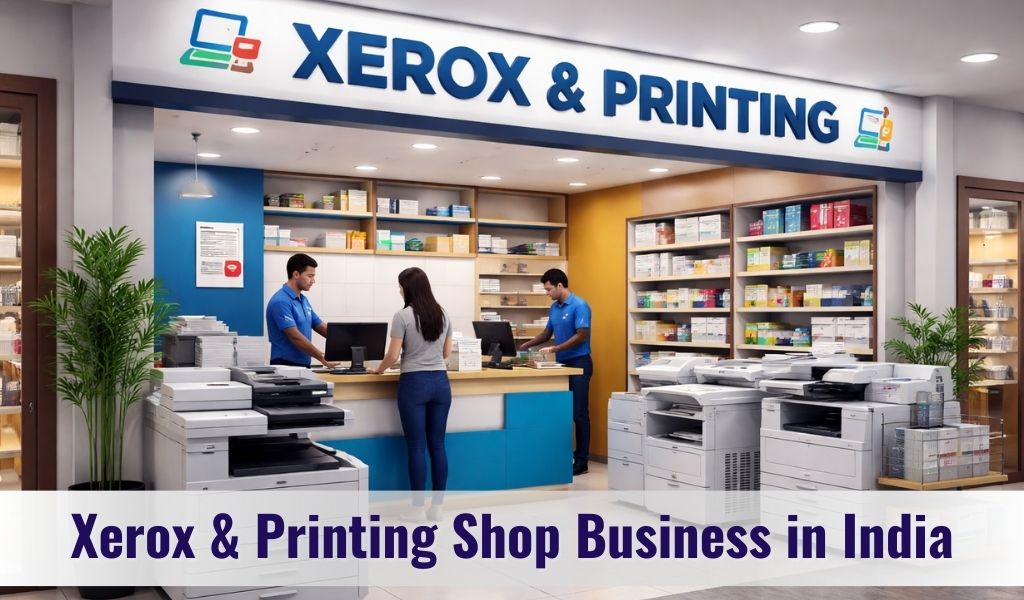 Xerox & Printing Shop Business in India