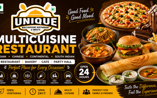 Unique Multicuisine Restaurant Business Opportunity in India