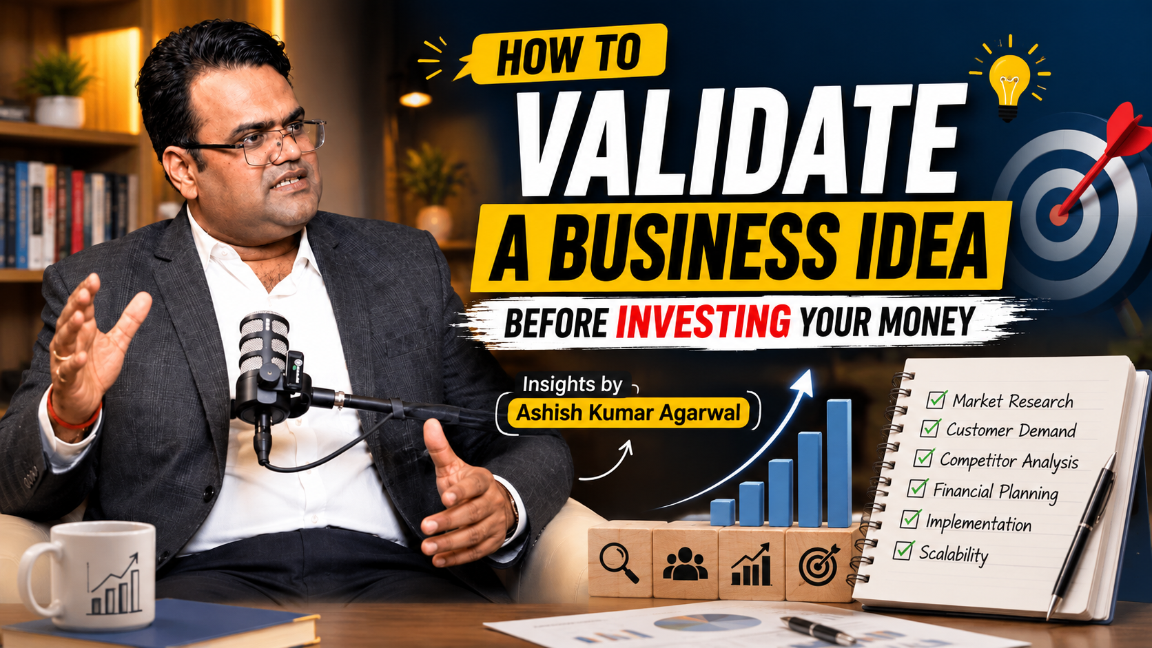 How to Validate a Business Idea Before Investing Your Money | Ashish Kumar  Agarwal